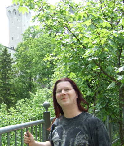 In front of Neuschwanstein
