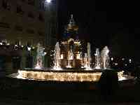 Night fountain