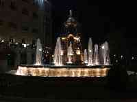 Night fountain