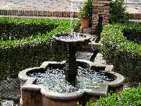 Fountain in Malaga Alcazaba